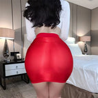Red Skirt / Free size