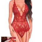Red + Red Silk Stockings / S