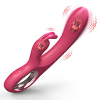 Charan Ji Mei Rabbit Dual Vibrator (Rose Red)