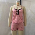 Pinkish-black dots / S